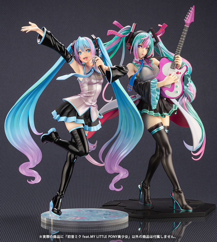 Kotobukiya Hatsune Miku hazaña. Estatua de My Little Pony Bishoujo