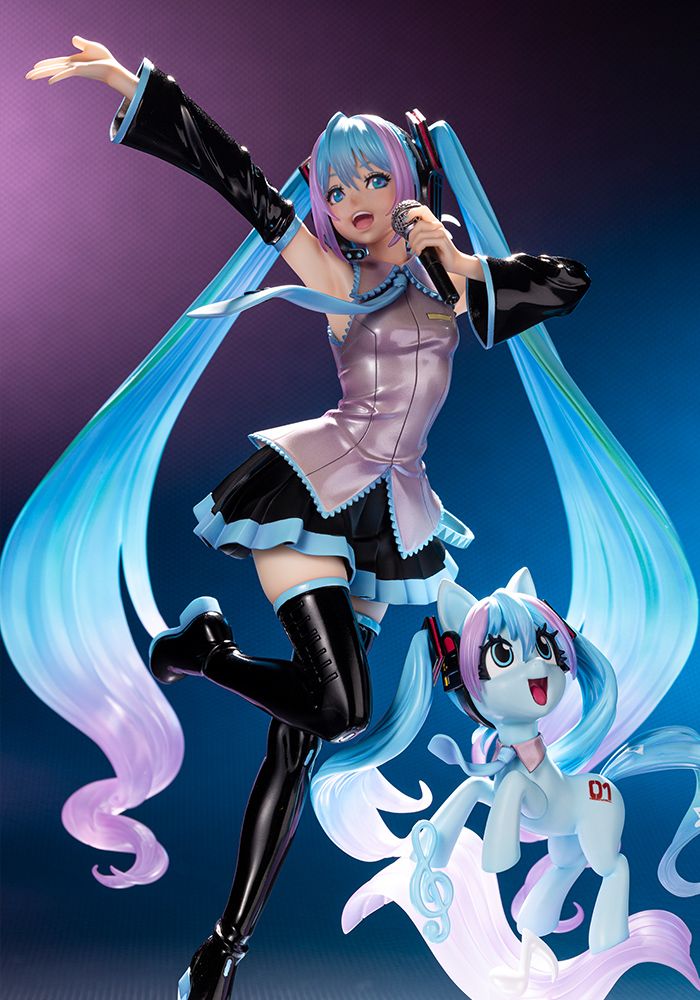 Kotobukiya Hatsune Miku hazaña. Estatua de My Little Pony Bishoujo