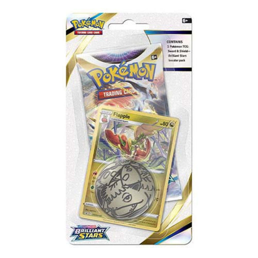 Pokemon TCG: Espada y Escudo Estrellas Brillantes Checklane Blister Flapple