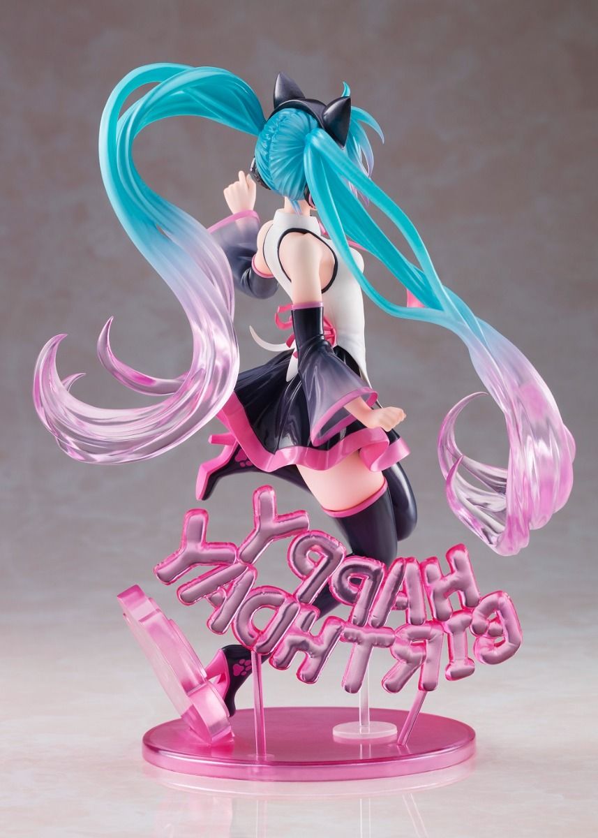 Hatsune Miku Geburtstag2021 AMP Figur Happy Cat ver Preisfigur
