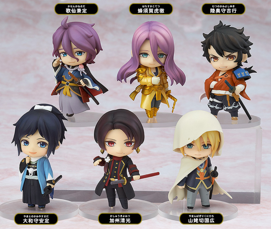 Nendoroid Petite: Touken Ranbu -ONLINE- 1st Squad Figure Random Box - Super Anime Store FREE SHIPPING FAST SHIPPING USA