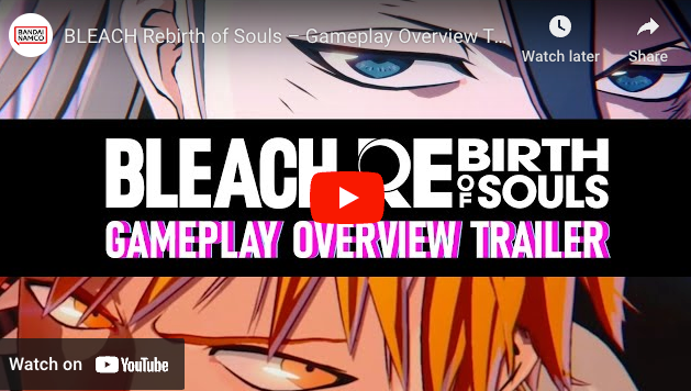 Bleach: Rebirth of Souls 3D Arena Fighting Game's Overview Trailer Previews Gameplay