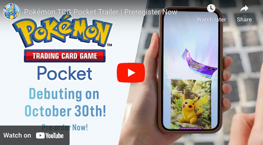 Pokémon Trading Card Game Pocket App Launches for iOS/Android on October 30