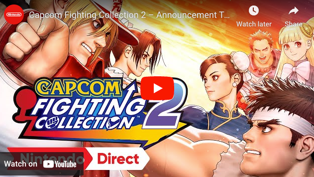 Capcom Announces Capcom Fighting Collection 2, Marvel vs. Capcom Fighting Collection: Arcade Classics Release Date