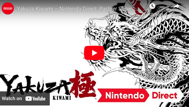 Yakuza Kiwami Game Gets Switch Version on October 24