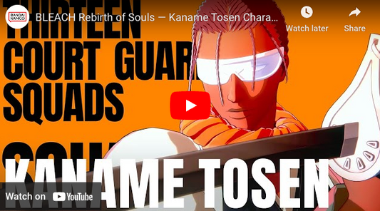 Bleach: Rebirth of Souls Game's Character Trailer Previews Kaname Tosen