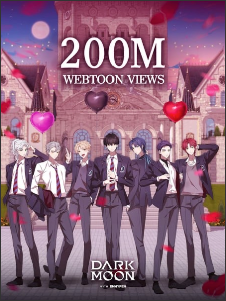 HYBE's Dark Moon: The Blood Altar Webtoon Surpasses 200 Million Global Views