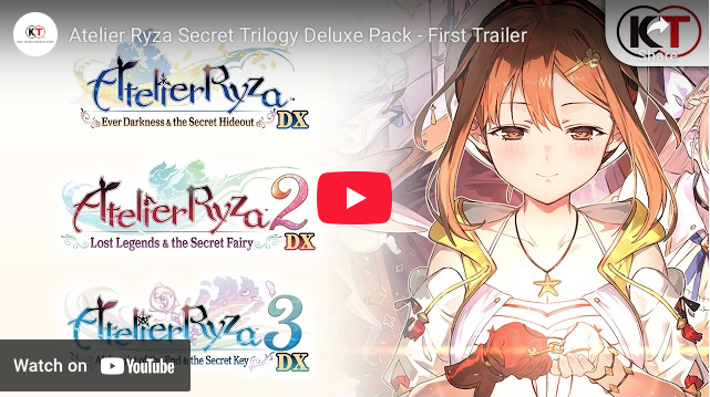 Atelier Ryza Secret Trilogy Deluxe Pack Game Bundle Launches on November 13