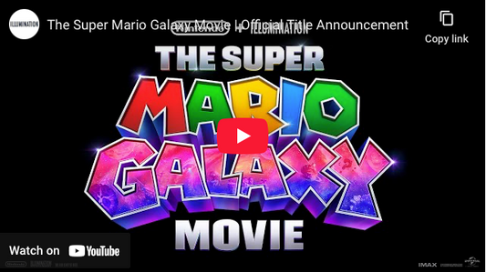 Nintendo Unveils The Super Mario Galaxy Movie for April 2026