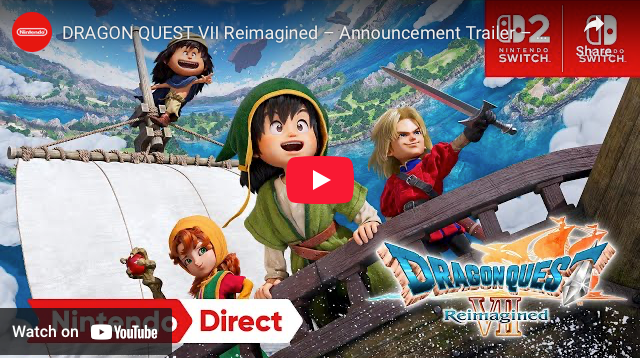 Dragon Quest VII Game Gets New Reimagined Remake on February 5