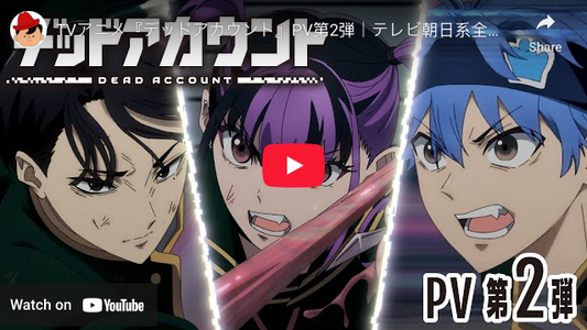 Dead Account TV Anime Unveils 2nd Promo Video, Global Game Plans