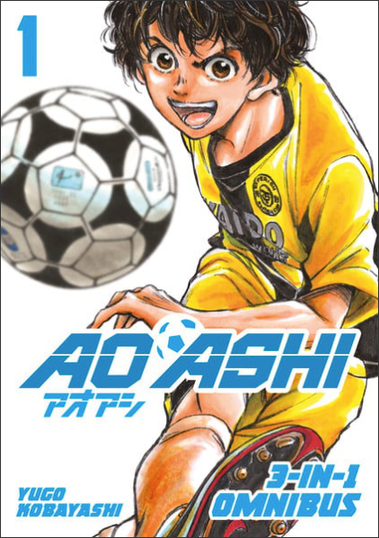 Exclusive: Titan Unveils English Cover, Pages for Aoashi Manga