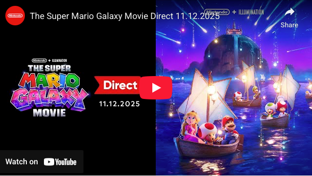 The Super Mario Galaxy Movie's Trailer Reveals 2 New Cast Members, April 3 Premiere (Updated)