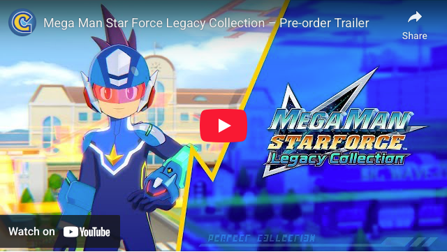 Mega Man Star Force Legacy Collection's Trailer Reveals March 27 Release