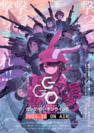 Sword Art Online Alternative: Gun Gale Online II Anime Premieres on October 4