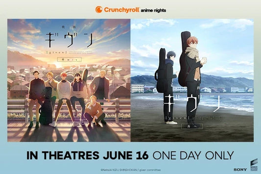 Given The Double Album: Hiiragi mix & To the Sea Films Screen in U.S. Theaters on June 16