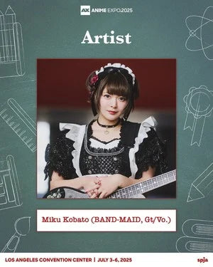 Anime Expo Hosts BAND-MAID Guitarist Miku Kobato, Comedian Yuriyan Retriever