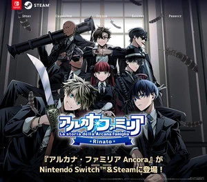 Arcana Famiglia Rinato Game Launches on Steam