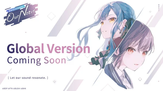 BanG Dream! Our Notes Mobile Game Reveals Global Release in Main Trailer