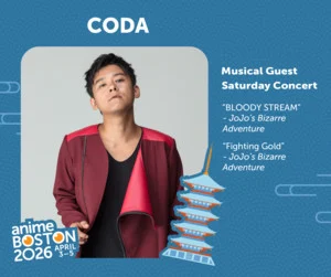 Anime Boston 2026 Hosts Japanese Singer Coda, Voice Actress Kujira