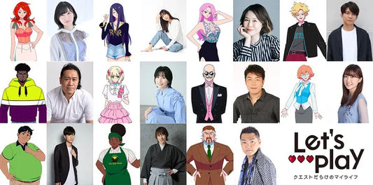 Let's Play Anime Reveals 11 More Cast Members, Theme Song Artists, October 1 TV Debut
