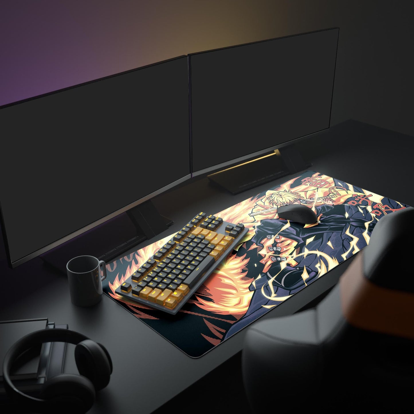 Zenitsu Desk Pad