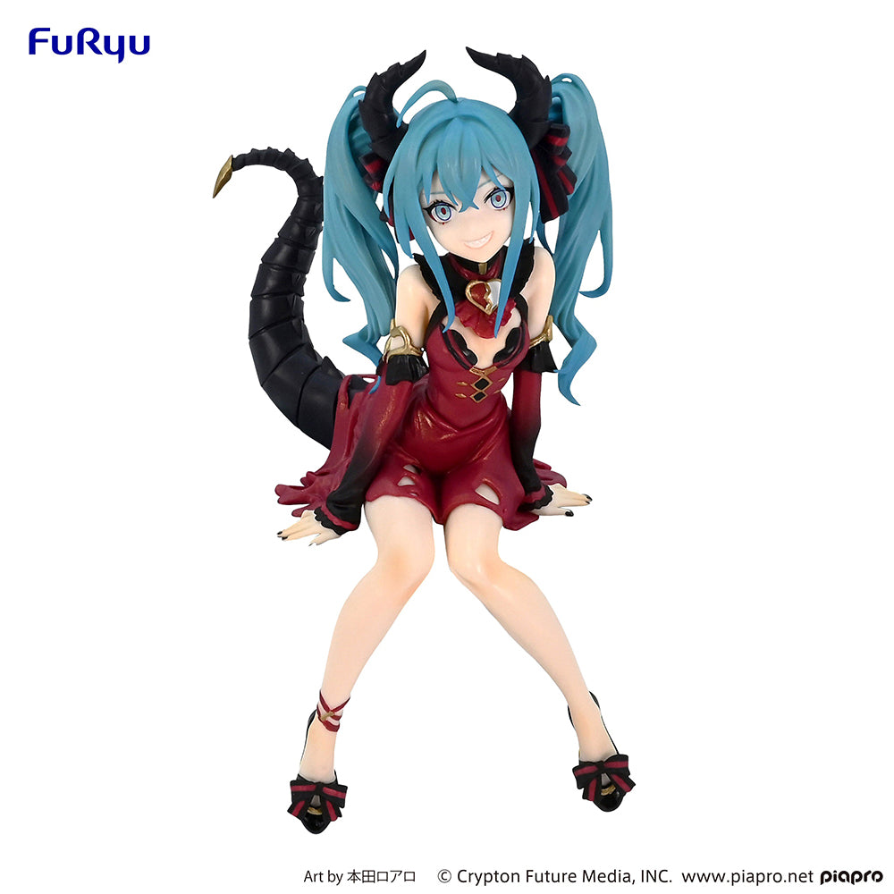 Hatsune Miku Noodle Stopper Figure-Hatsune Miku・Villain・Red Color ver.- - COMING SOON