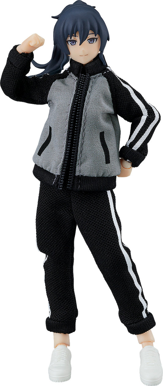 figma Female Body (Makoto) mit Trainingsanzug + Trainingsanzug-Rock-Outfit – BALD ERHÄLTLICH
