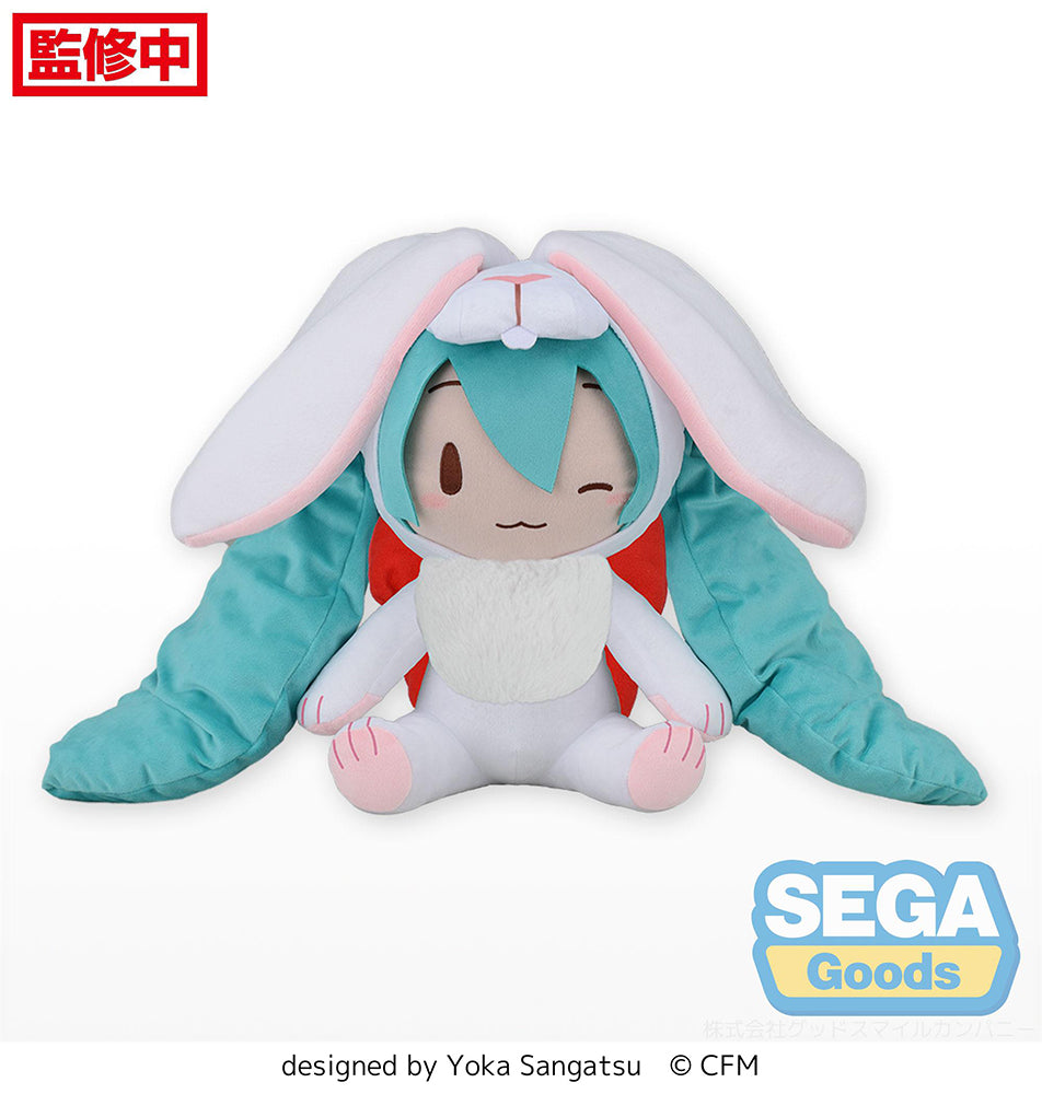 Fuwapetit "Hatsune Miku Rabbit 2023" Plush (LL) - COMING SOON