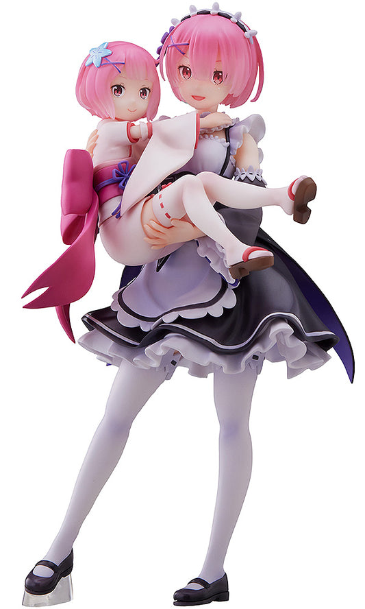 Re:ZERO -Starting Life in Another World- Figure Ram & Childhood Ram - COMING SOON