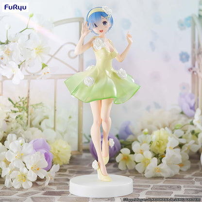 Re:ZERO -Starting Life in Another World- Trio-Try-iT Figur - Rem Flower Dress - - BALD KOMMT