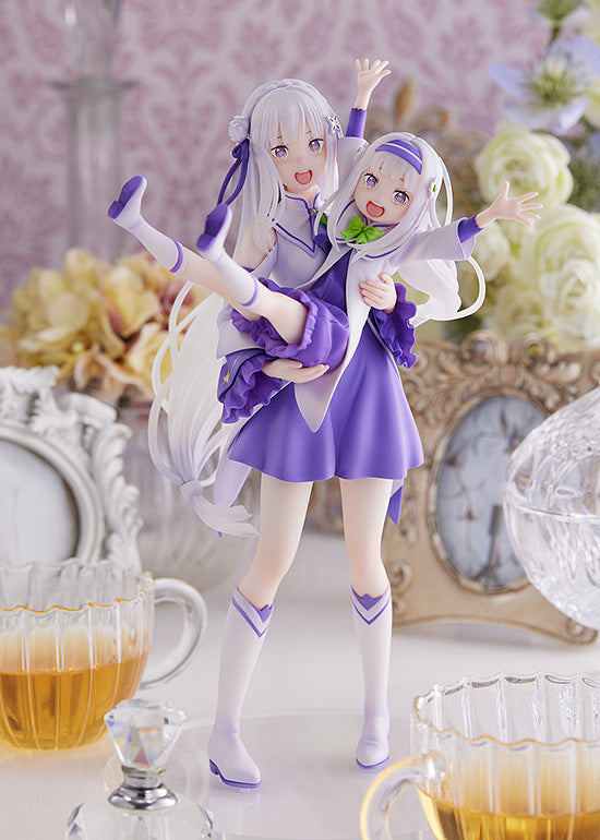 Re:ZERO -Starting Life in Another World- Figure Emilia & Childhood Emilia - COMING SOON