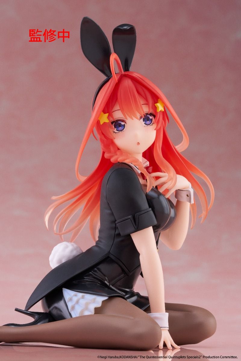 The Quintessential Quintuplets Itsuki Nakano Bunny Ver. Desktop Cute Figure - Taito Premium Collectible