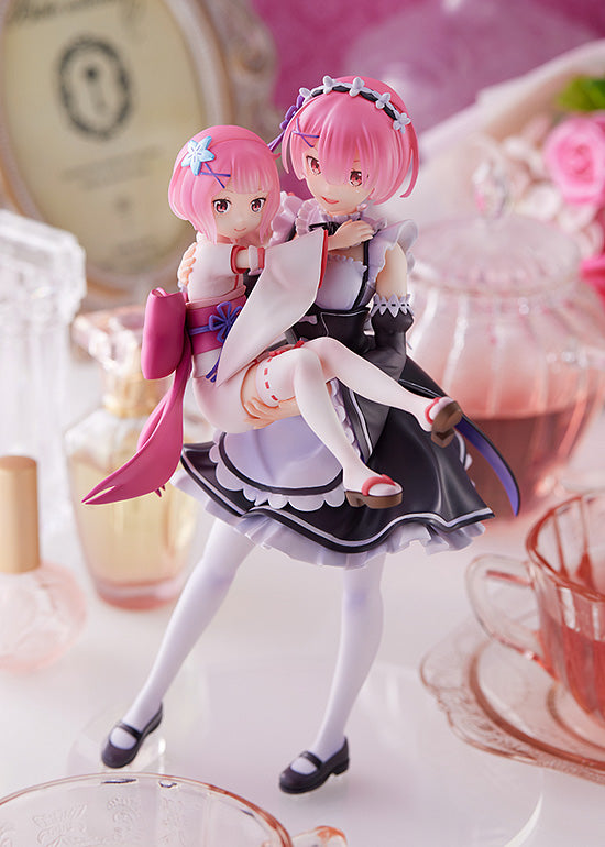 Re:ZERO -Starting Life in Another World- Figure Ram & Childhood Ram - COMING SOON