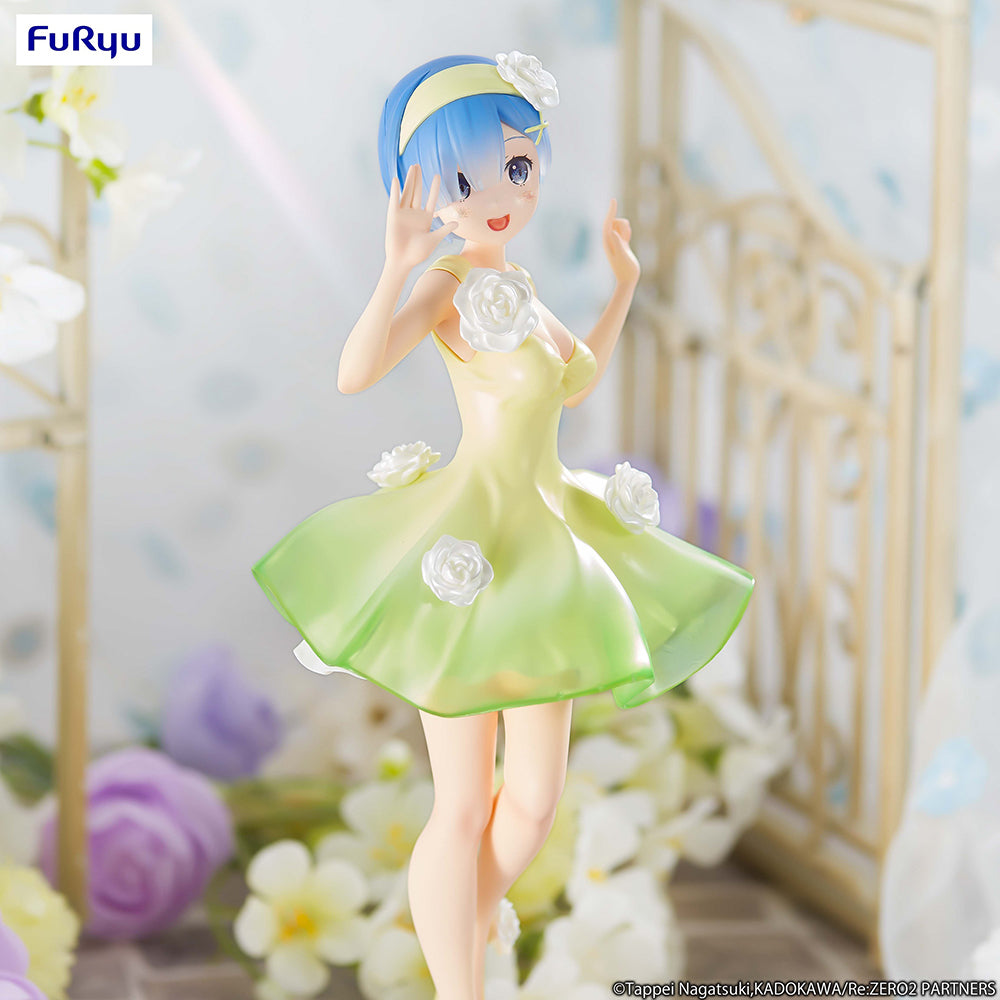 Re:ZERO -Starting Life in Another World- Trio-Try-iT Figure - Rem Flower Dress - - COMING SOON