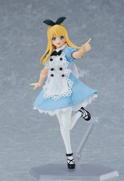 figma Female Body (Alice) with Dress + Apron Outfit - COMING SOON