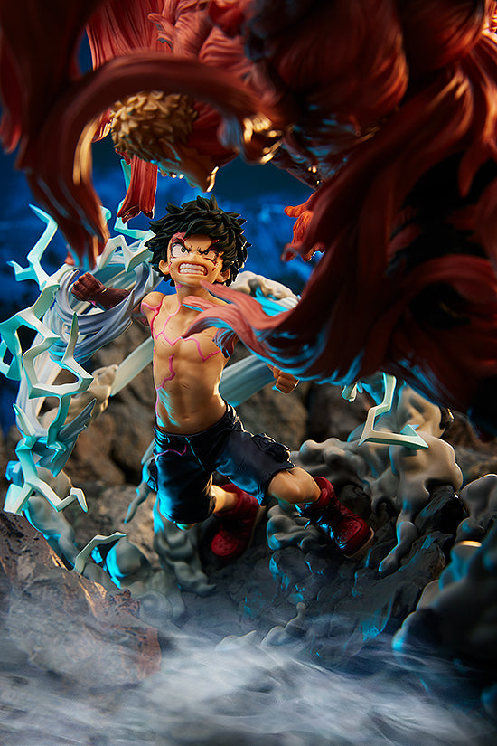 My Hero Academia - Izuku Midoriya vs Muscular Super Situation Figure Set