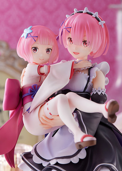 Re:ZERO -Starting Life in Another World- Figure Ram & Childhood Ram - COMING SOON