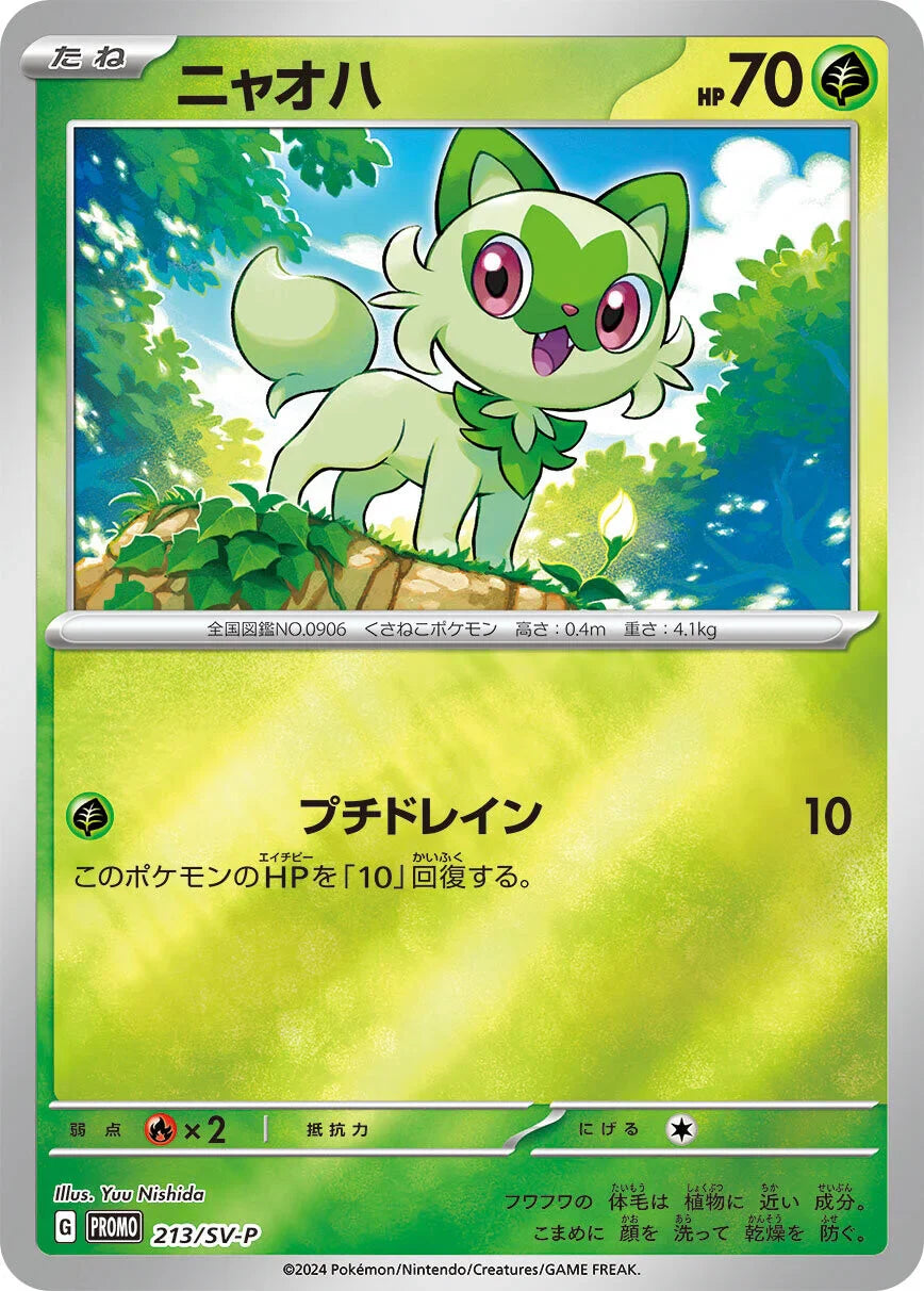 Pokemon Summer Is Here! Promo Pack 2024 (Single Card) - Japanese