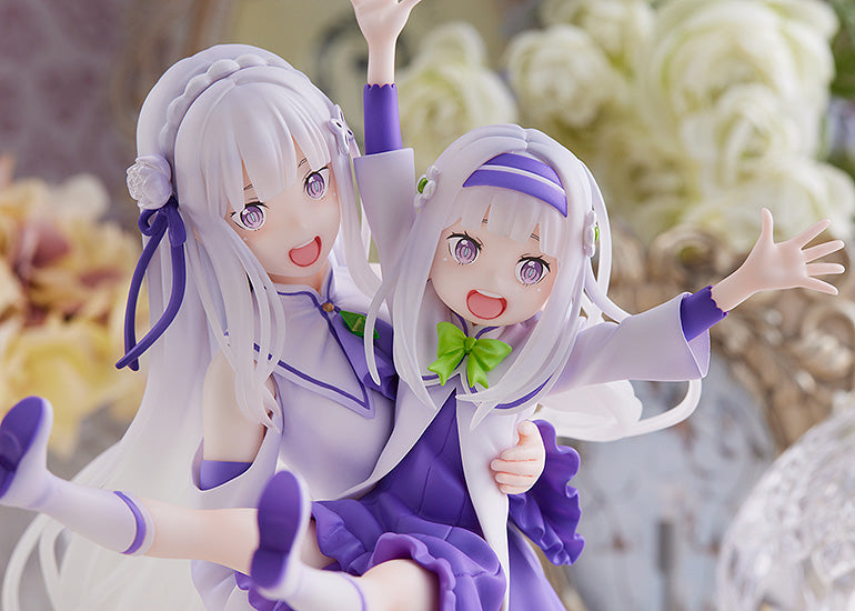 Re:ZERO -Starting Life in Another World- Figure Emilia & Childhood Emilia - COMING SOON