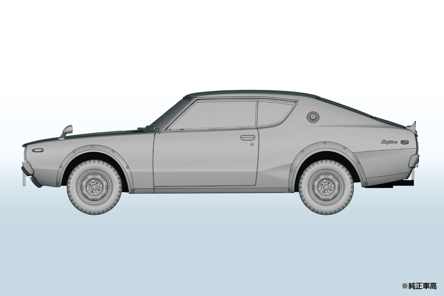 1/32 NISSAN C110 SKYLINE GT-R (SILVER) - COMING SOON