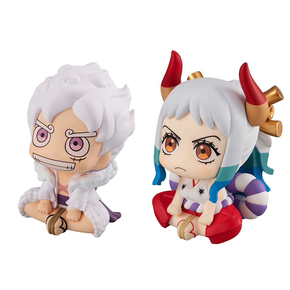 monkey d luffy gear 5 funko pop One Piece Look Up Series Monkey D. Luffy (Gear 5) & Yamato Set with Gift