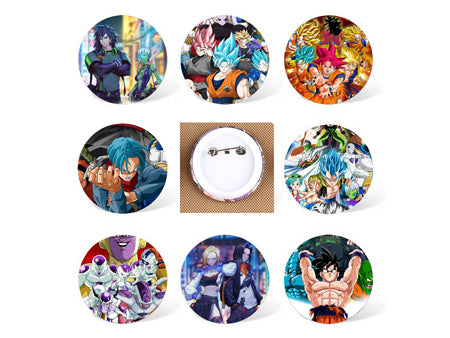 Dragon Ball Z Plastic Button Badge (1 Badge)