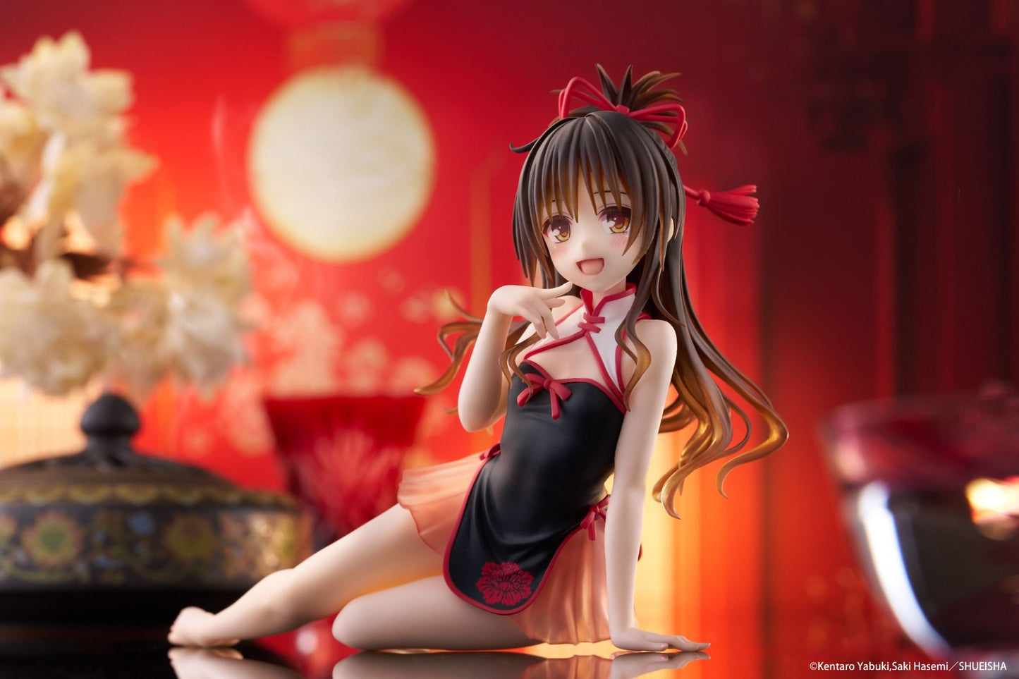 To Love-Ru Darkness Mikan Yuki Chinese Dress Ver. Desktop Cute Figure