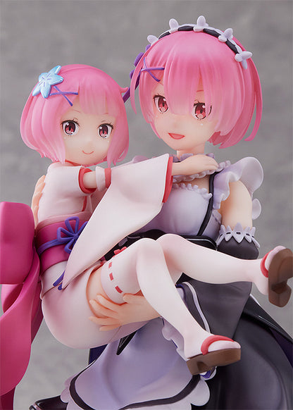 Re:ZERO -Starting Life in Another World- Figure Ram & Childhood Ram - COMING SOON