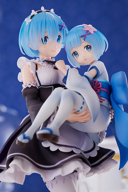 Re:ZERO - Starting Life in Another World- Figure Rem & Childhood Rem - COMING SOON