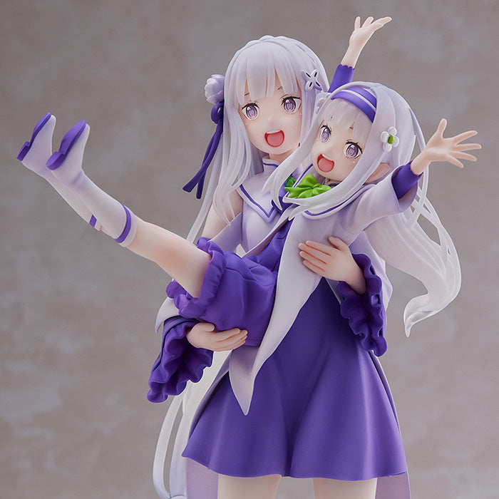 Re:ZERO -Starting Life in Another World- Figure Emilia & Childhood Emilia - COMING SOON