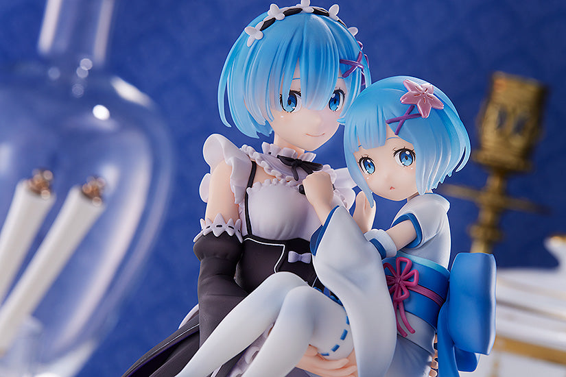 Re:ZERO - Starting Life in Another World- Figure Rem & Childhood Rem - COMING SOON