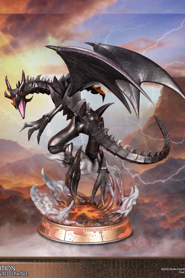 Yu-Gi-Oh! – Red-Eyes Black Dragon Black Edition Statue | First 4 Figures
