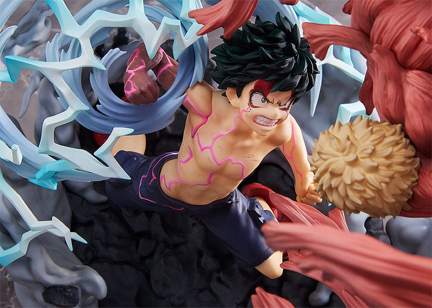 My Hero Academia - Izuku Midoriya vs Muscular Super Situation Figure Set